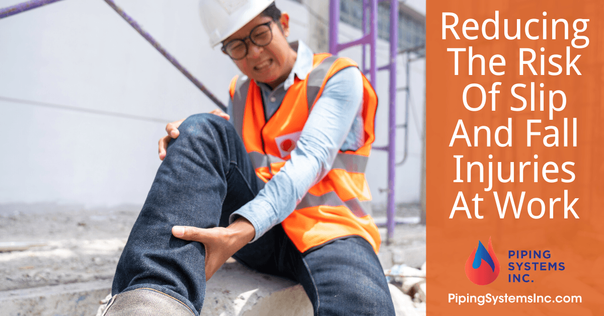 Reducing The Risk Of Slip And Fall Injuries At Work